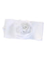 Lito Girls Multi Colors Satin Flower Embellished Special Occasion Sash 3M-12Y - SophiasStyle.com